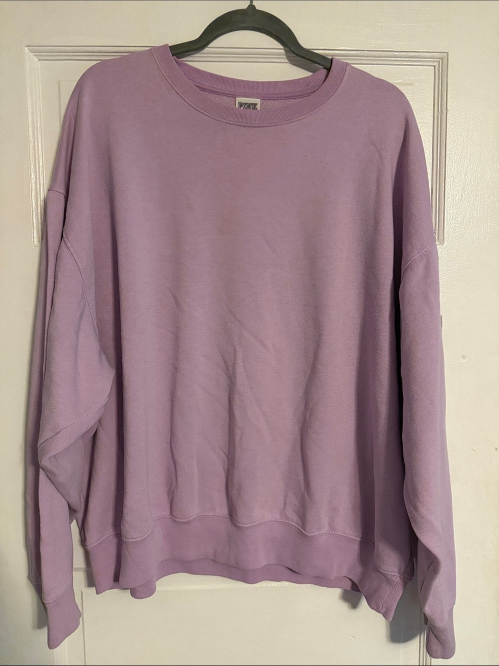 PINK Victoria's Secret Lavender Crewneck Sweatshirt